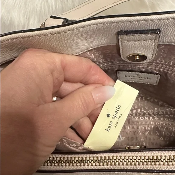 Kate Spade Evangelie Laurel Way Satchel Bag, EUC - Picture 10 of 11